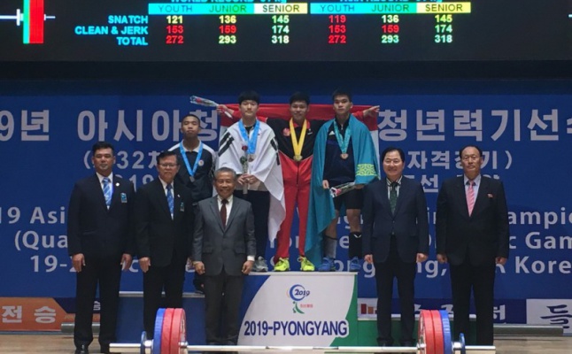 Day 2: Asian Youth &Junior Our Lifters had continued Breaking Records in PYONGYANG!!
