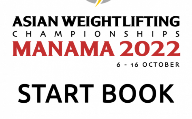 2022 Asian Championships - Manama, Bahrain is here!!