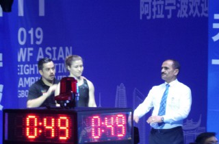 New World record in Women 64kg by DENG Wei, Congratulate to  ... Image 39