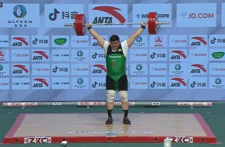 Triple World Records for China in the Heavyweight! Image 26