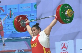 Triple World Records for China in the Heavyweight! Image 8
