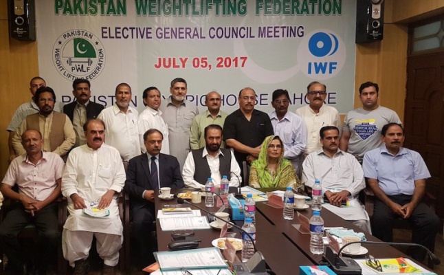 Elections of Pakistan Weightlifting Federation (PWLF)