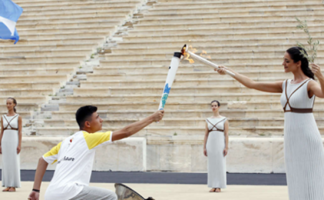 Lighting Ceremony of the Buenos Aires 2018 Youth Olympic Flame.