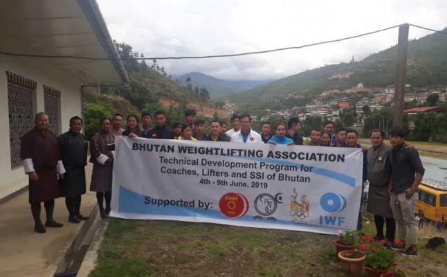 Technical Development Program for Coaches Lifters and SSI of Bhutan