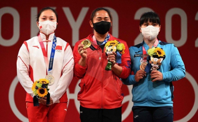 DIAZ made it the first ever Olympic Gold for Philippines!!
