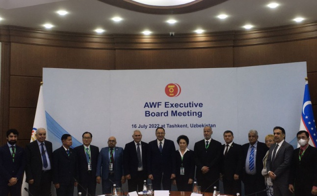 AWF Executive Board and Congress at Tashkent