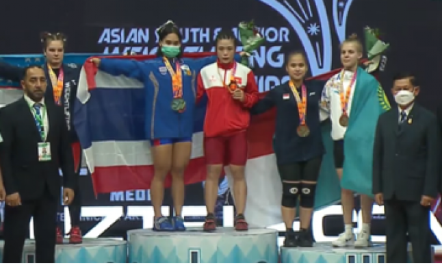 Thai Lifters did Great in Junior Women 55 kg and Men 67 kg!