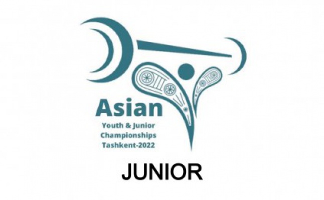 Result Book of 2022 Asian Youth & Junior Championships at Tashkent, Uzbekistan as 2 file attachments.