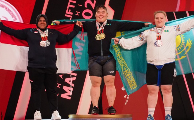 Women +87kg: Gold for MUPTILDA Aizada!
