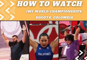 Let’s cheer our lifters in the 2022 IWF World Championships! ...