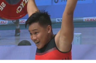 SHI Zhiyong broke World and Asian Record in Men 73kg! Image 5
