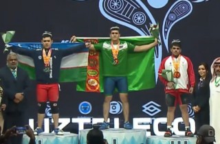 Another Gold for Turkmenistan in Youth Men 89kg Image 3