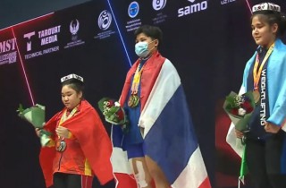 Duangkamon (THA) did great for Gold in Junior Women 76kg Image 1