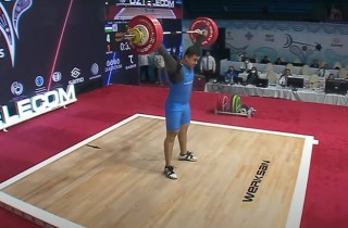 Gold for the host in Junior and Kazakh in Youth Men 102kg Image 5