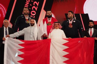 MEN +109kg: Bahrain lifters announced the New Asian Records  ... Image 6